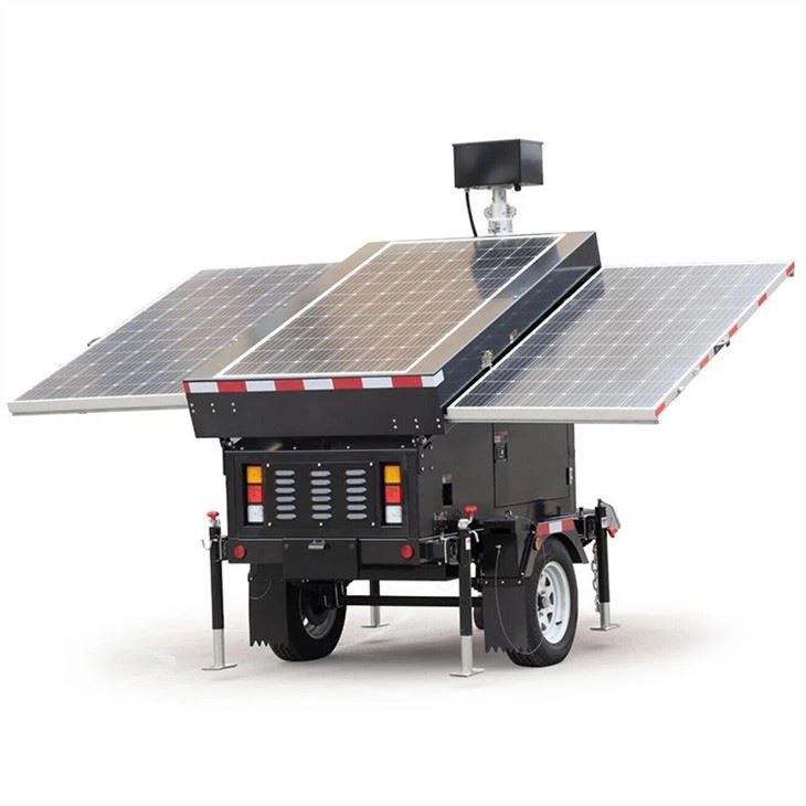 Mobile Solar Trailer Generator