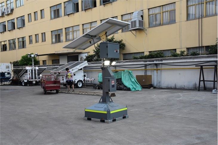 Solar Powered Portable Surveillance Camera