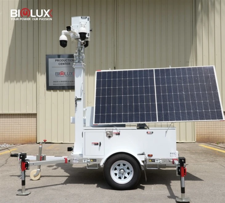 Security Tower Trailer With Camera High Efficiency best